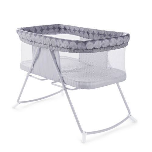 인제뉴어티 Ingenuity Baby Portable Foldaway Rocking Bassinet in Classic Crosby