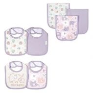 Ingenuity Easy Eater 4-Pack Baby Bib Set - Grazy & Easy Eater 3-Pack Baby Burp Cloth Set - Grazy