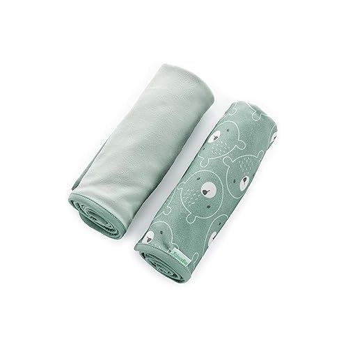인제뉴어티 Ingenuity Naps & Nights 2-Pack Multi-Use Infant Swaddle Blanket Set - Kodi