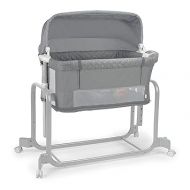 Ingenuity Dream Hero Starlight 3-in-1 Co-Sleeping Bassinet and Crib - Lume (Grey), Unisex, Newborn to 12 Months