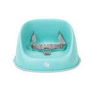 Ingenuity: ity by Ingenuity My Spot Easy-Clean Baby Booster Feeding Chair, 3-Point Harness, Washable Removable Straps - Teal