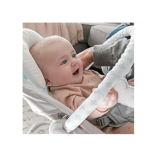 인제뉴어티 Ingenuity Ity Bouncity Bounce Vibrating Deluxe Baby Bouncer Seat, 0-6 Months Up to 20 lbs (Goji)