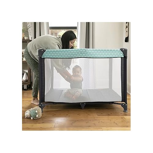 인제뉴어티 Ingenuity: ity by Ingenuity Rompity Rest Easy Fold Portable Packable Playard - Goji