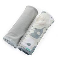Ingenuity Naps & Nights 2-Pack Multi-Use Infant Swaddle Blanket Set - Grazer