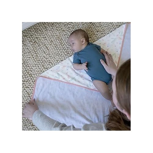 인제뉴어티 Ingenuity Naps & Nights 2-Pack Infant Swaddle Multi-Use Blanket Set- Posy