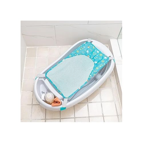 인제뉴어티 Ingenuity Comfy Clean Deluxe Newborn to Toddler Baby Bathtub, 0-24 Months, Gray