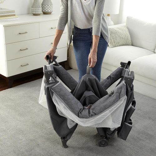 인제뉴어티 Ingenuity Smart and Simple Packable Portable Playard with Changing Table - Moreland