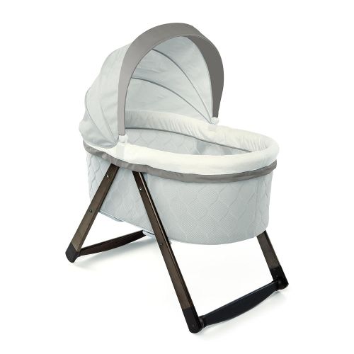 인제뉴어티 Ingenuity FoldAway Rocking Wood Bassinet - Carrington