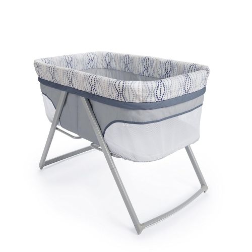 인제뉴어티 Ingenuity FoldAway Rocking Wood Bassinet - Carrington