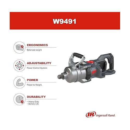  Ingersoll Rand W9491 - 20V High-torque 1