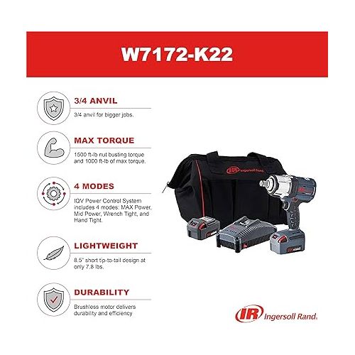  Ingersoll Rand W7172-K22 3/4
