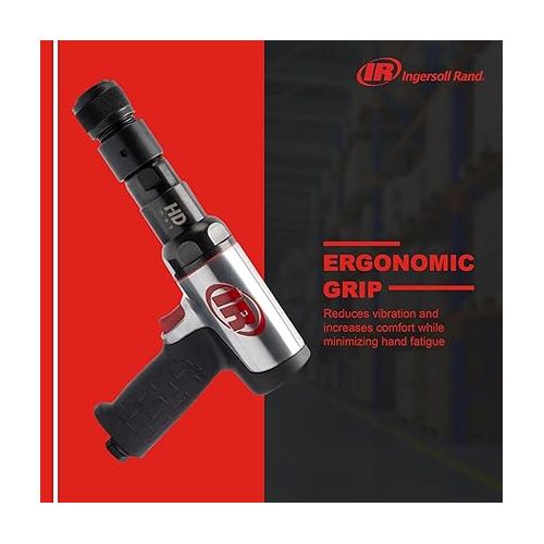  Ingersoll Rand 135MAXK Vibration Reduced Quick Change Air Hammer 5-Piece Chisel Set, 2600 BPM, 3