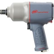 Ingersoll Rand 2145QiMAX 3/4” Drive Air Impact Wrench - Quiet Technology, 1,350 ft-lbs Powerful Reverse Torque Output, 7 Vane Motor, Steel Hammer Case, Gray