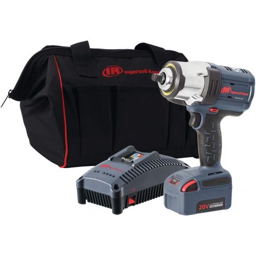  Ingersoll Rand 1/2 20V Cordless Impact, 1 Battery Kit, W7152-K12, (1) Battery Kit