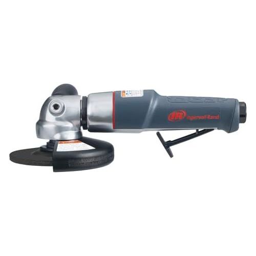  Ingersoll Rand 3445MAX Air Grinder ? 4 1/2 Wheel, Right Angle, Ergonomic Grip, 0.88 and 12,000 RPM Motor for Tough Material Removal, Grey