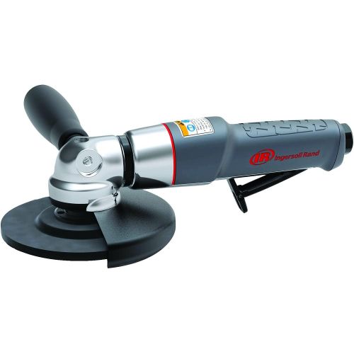  Ingersoll Rand 3445MAX Air Grinder ? 4 1/2 Wheel, Right Angle, Ergonomic Grip, 0.88 and 12,000 RPM Motor for Tough Material Removal, Grey