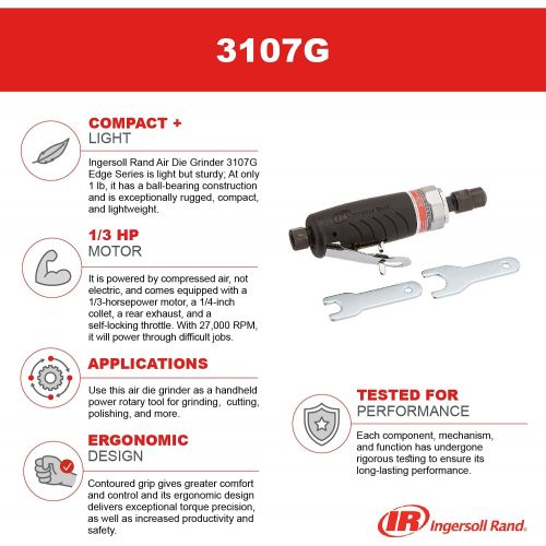  [아마존베스트]Ingersoll Rand 1/4 Air Die Grinder 3107G