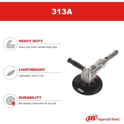  [아마존베스트]Ingersoll Rand 313A Heavy Duty 7-Inch Angle Pnuematic Sander