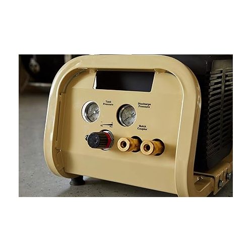  Twin-Stack P1IU-A9 2 HP 4 Gallon Portable Air Compressor