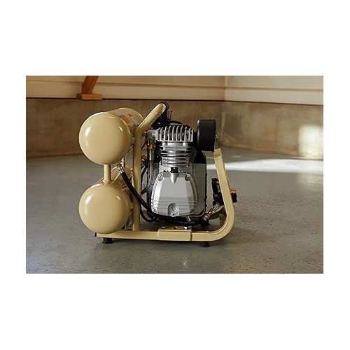  Twin-Stack P1IU-A9 2 HP 4 Gallon Portable Air Compressor