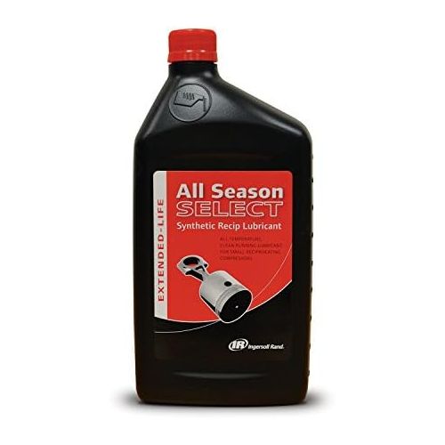  Ingersoll-Rand All Season Select Synthetic Lubricant, 1L Bottle - 12 Pack