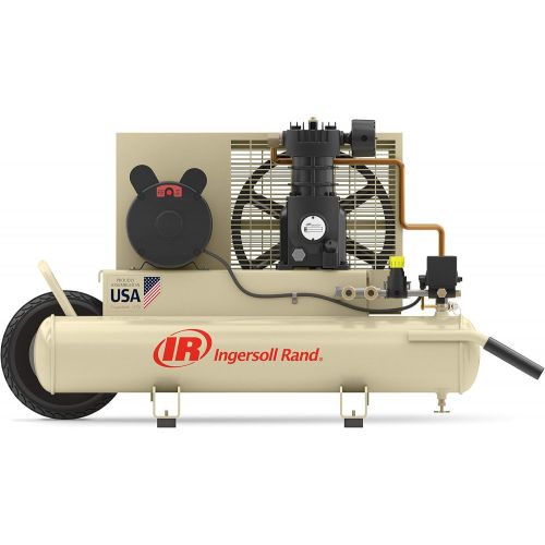  Ingersoll-Rand SS3J2-WB 2 HP 8 Gallon Single Stage Portable Wheelbarrow Air Compressor