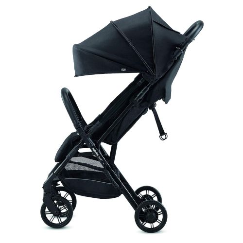  Inglesina Quid Baby Stroller, Lightweight Foldable Travel Stroller for Airplane, Onyx Black