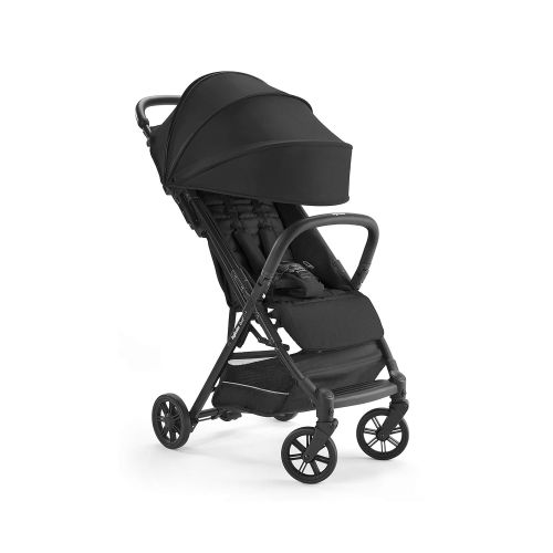  Inglesina Quid Baby Stroller, Lightweight Foldable Travel Stroller for Airplane, Onyx Black