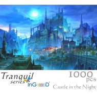 [아마존 핫딜]  [아마존핫딜]Ingooood- Tranquil Series- Castle in The Night- Basswood Jigsaw Puzzles 1000 Pieces for Adult