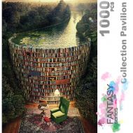 [아마존 핫딜] [아마존핫딜]Ingooood- Jigsaw Puzzles 1000 Pieces for Adults- Fantasy Series- Collection Pavilion_IG-0292 Entertainment Toys for Adult Special Graduation or Birthday Gift Home Decor