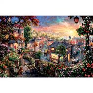 Ingooood Jigsaw Puzzle 1000 Pieces Fantasy Series Disney Morning Light_IG 0865 Entertainment Wooden Puzzles Toys