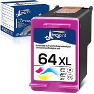 InkSpirit Remanufactured 64 Color Ink Cartridge Replacement for HP 64XL for Envy Photo 7855 7155 7858 6255 7800 7100 7164 6222 6255 7134 7830 7864 6230 6220 6234 7120 Tango Smart P