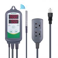 [아마존 핫딜]  [아마존핫딜]Inkbird WiFi ITC-308 Digital Temperature Controller Thermostat Remote Monitoring Controlling Home Brewing Fermentation Breeding Incubation Greenhouse