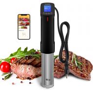 [아마존베스트]Inkbird WIFI Sous Vide Cookers, 1000 Watts Stainless Steel Precise cooker, Thermal Immersion Circulator with Recipe, Digital Interface, Temperature and Timer for Kitchen, ISV-100W