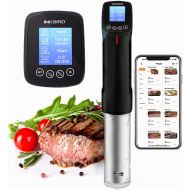 [아마존베스트]Inkbird WiFi Sous Vide Cooker Culinary Cooker, 1000 Watts, Recipe, Precise Temperature and Timer, Programmable Interface, Stainless Steel Thermal Immersion Circulator for Kitchen