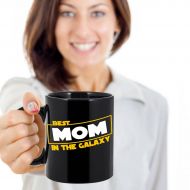 /InkfulCustomsCo Best Mom in the Galaxy - Star Wars Mug - Star Wars Day - Gift for Mom - Lightsabers Mug - Mothers Day Mug - Mug for Mom-Mug Gift for Mom