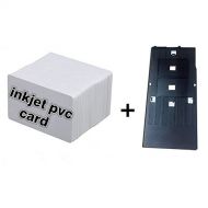 Inkjet PVC Card Inkjet PVC ID Card Starter Kit - Includes Inkjet ID Cards - Compatible with Epson R200 Tray Printers (50)
