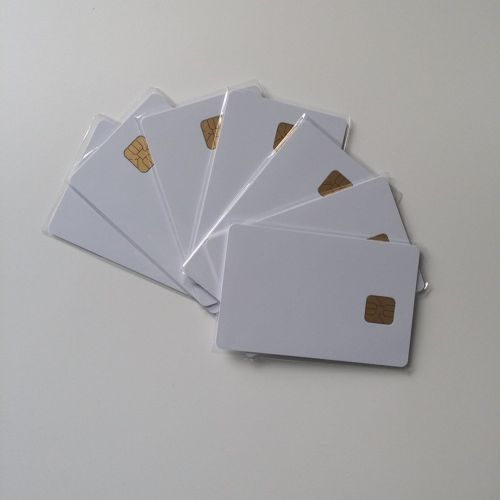  100pcs Inkjet PVC Cards with SLE4428 Chip Printable Smart ID Card Contact IC Card