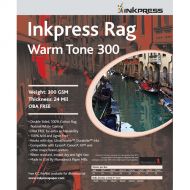 Inkpress Media Picture Rag Warm Tone 300 gsm Double-Sided Archival Photo Inkjet Paper (11 x 14