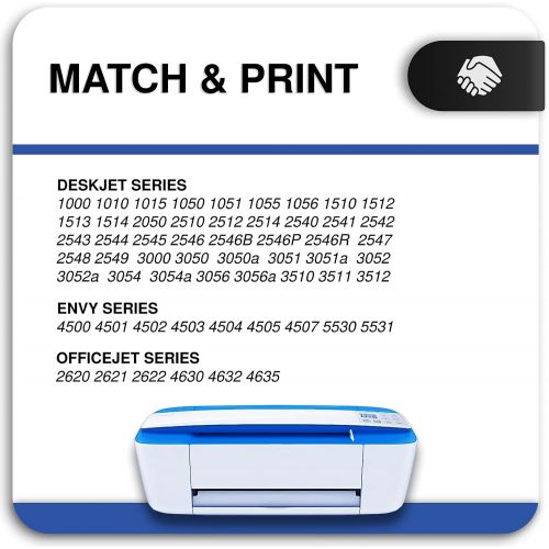  InkWorld Remanufactured Ink Cartridge Replacement for HP 61XL 61 (1 Color) for Envy 4500 4501 4502 4504 5530 DeskJet 2512 2541 1512 2542 2540 2544 3000 3052a 1055 3051a 2548 Office