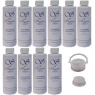 InnoMax 10 Bottles of Blue Magic 8 oz Sapphire Waterbed Conditioner with a Cap & Plug for Hardside & Softside Water Bed Mattresses