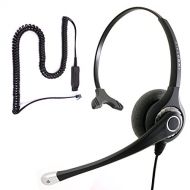 InnoTalk Avaya IP 9620, 9620C, 9620L, 9621, 9630, 9630G Sound Forced Monaural Noise Cancel Mic Phone Headset for Customer Service