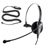 InnoTalk Avaya 1408 1416 2410 2420 4424 4606 4610 4612 4620 Economic Noise Cancel Call Center Phone Headset with HIC Quick Disconnect Cord
