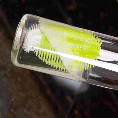  [아마존베스트]Innobaby 2-in-1 Silicone Bottle Brush, Green