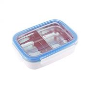 [아마존베스트]Innobaby Keepin Fresh Stainless Steel Divided Bento Snack Box with Lid for Kids and Toddlers BPA Free,...