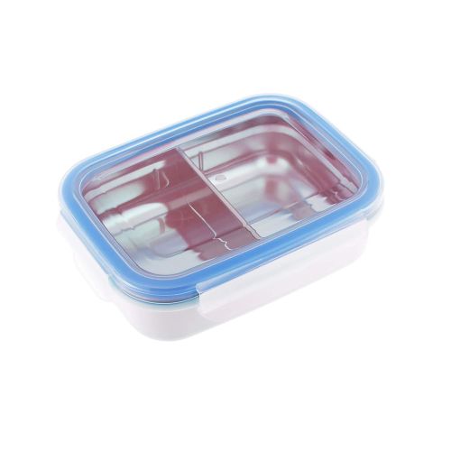  [아마존베스트]Innobaby Keepin Fresh Stainless Steel Divided Bento Snack Box with Lid for Kids and Toddlers BPA Free,...