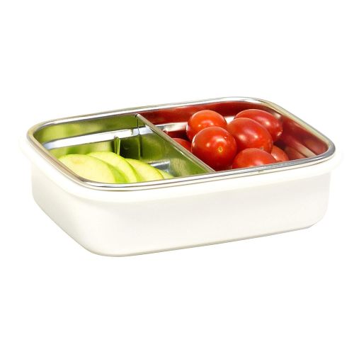  [아마존베스트]Innobaby Keepin Fresh Stainless Steel Divided Bento Snack Box with Lid for Kids and Toddlers BPA Free,...