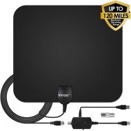 [아마존 핫딜] [아마존핫딜]Innoo Tech TV Antenna - HDTV Antenna Support 4K 1080P, 60-120 Miles Range Digital Antenna for HDTV, VHF UHF Freeview Channels Antenna with Amplifier Signal Booster, 16.5 Ft Longer