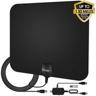 [아마존베스트]Innoo Tech TV Antenna - HDTV Antenna Support 4K 1080P, New Version Up to 130 Miles Range Digital Antenna for HDTV, VHF UHF Freeview Channels Antenna with Amplifier Signal Booster, 16.5 Ft Lon