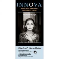 Innova FibaPrint White Semi-Matte Inkjet Photo Paper (8.5 x 11